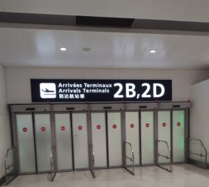 Chauffeur VTC aéroport arrivées Charles de Gaulle