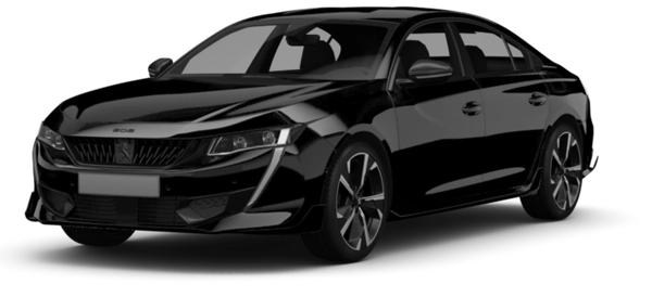 Peugeot 508 for Classic Class private chauffeur transfers in Paris