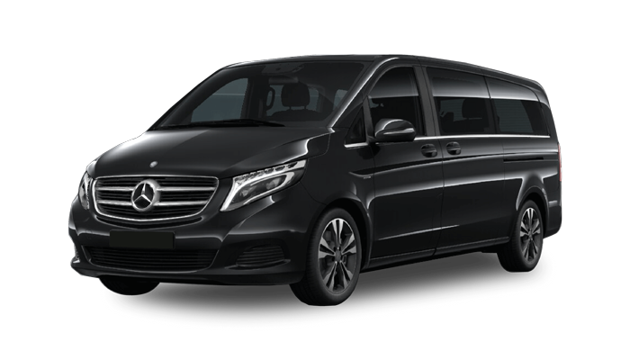 Mercedes-Benz V-Class van for private group transfers in Paris